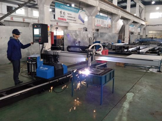 CNC قابل حمل پلاسما شعله لوله برش دستگاه از چین با قیمت کارخانه