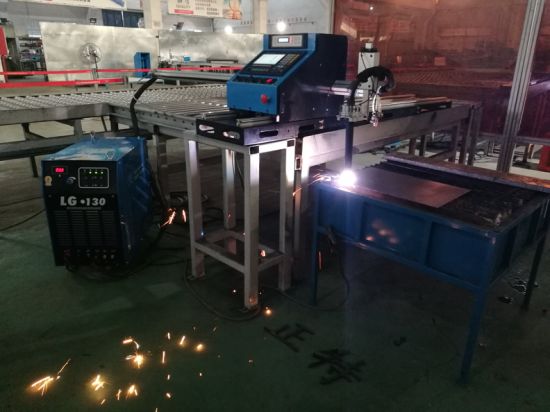 CNC کارخانه عرضه پلاسما و شعله دستگاه برش دستگاه برای صفحه فلزی